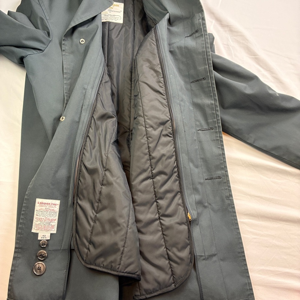 VTG London Fog Trench Coat - Picture 15 of 16